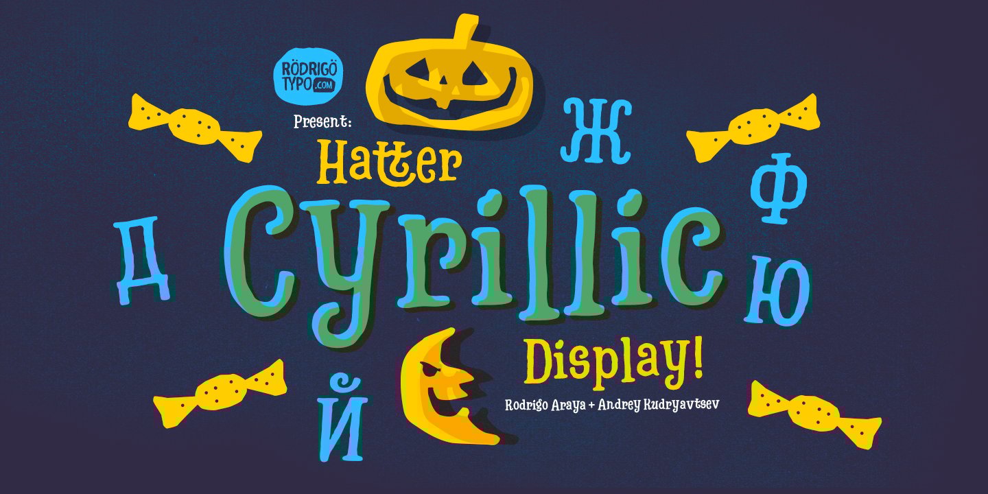 Hatter Cyrillic Display