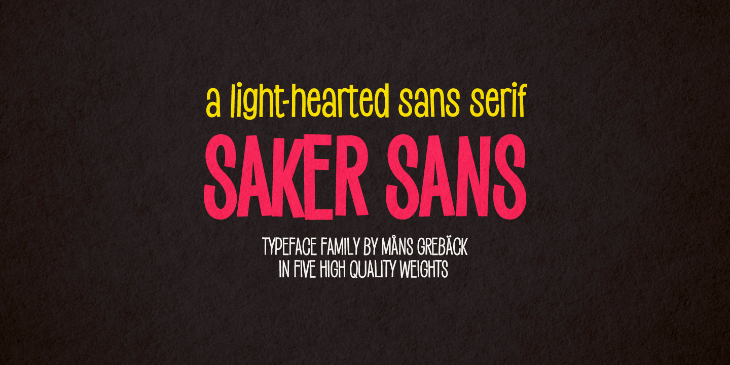 Saker Sans