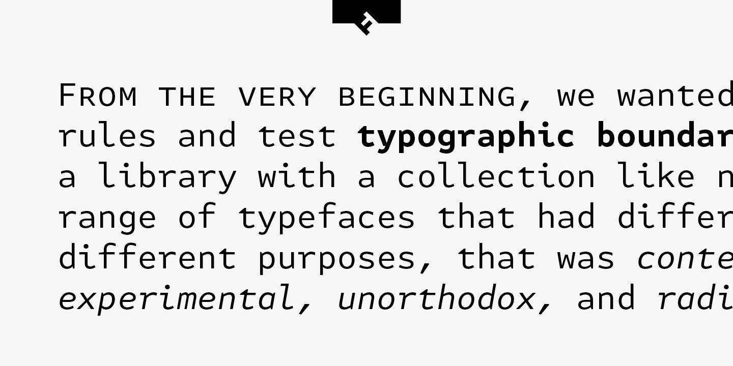 FF Attribute™ Mono