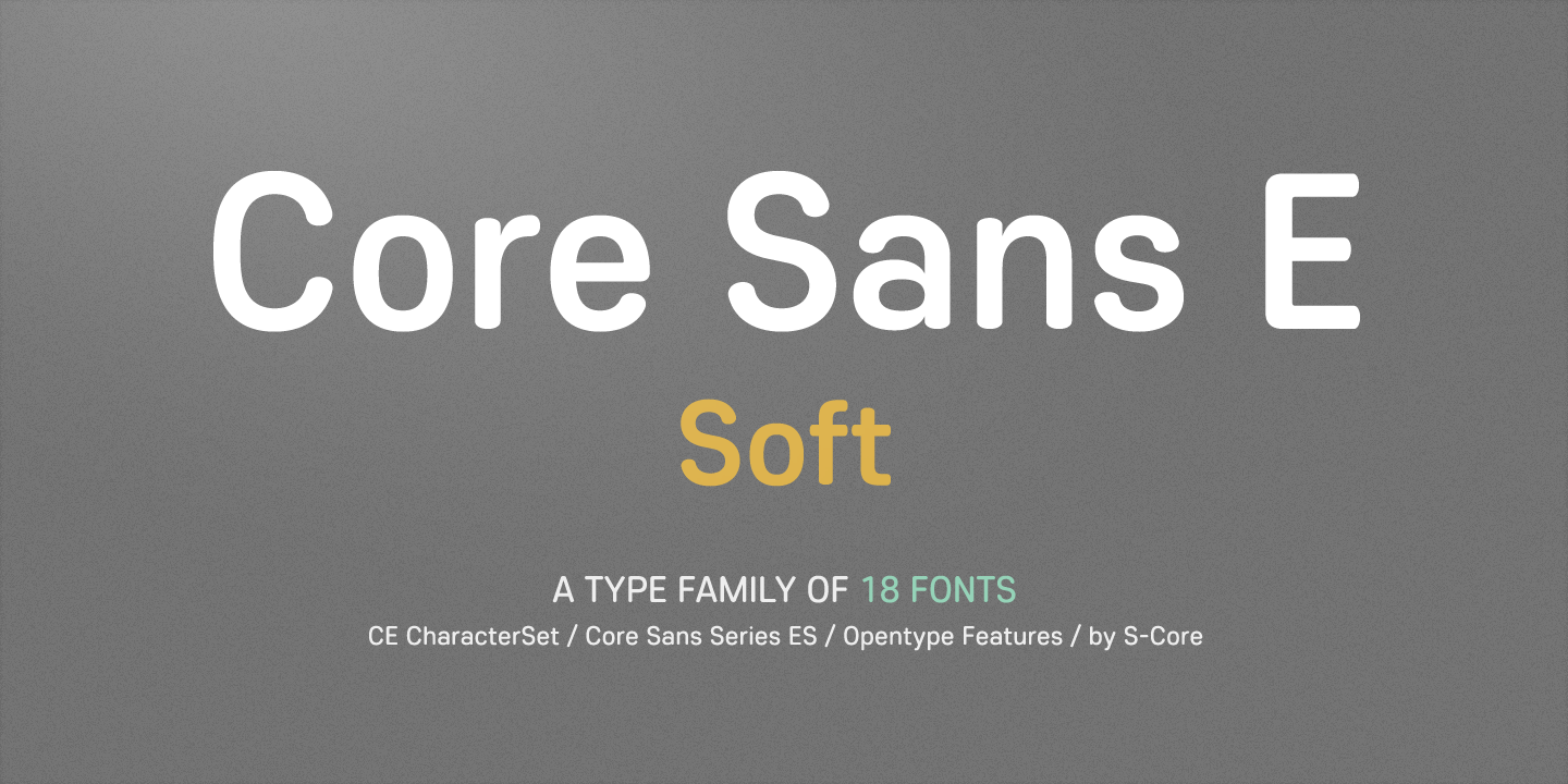 Core Sans ES