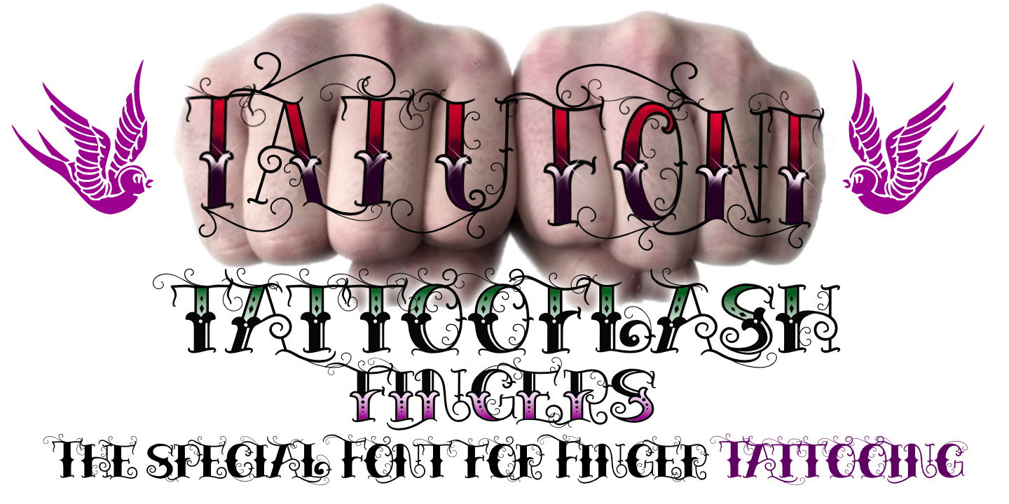Tattooflash Fingers