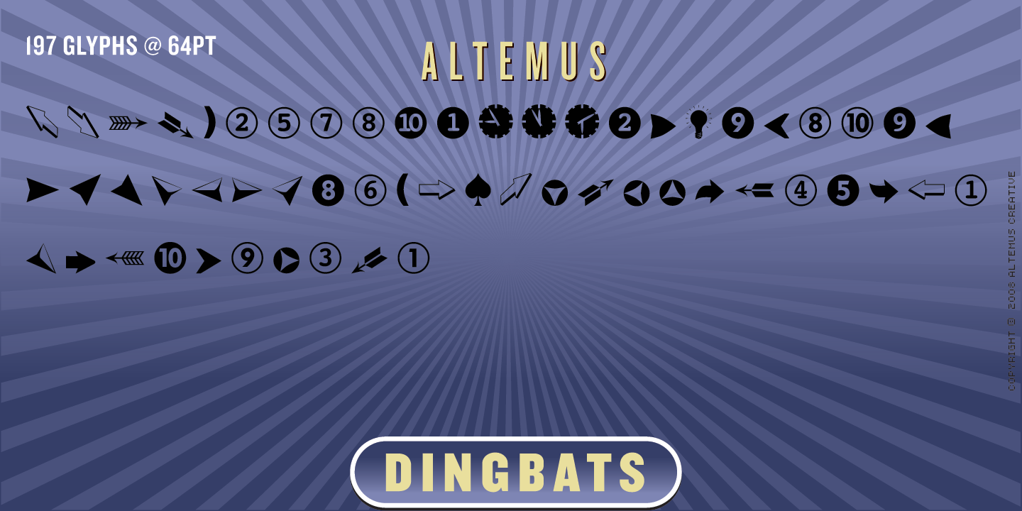 Altemus Dingbats