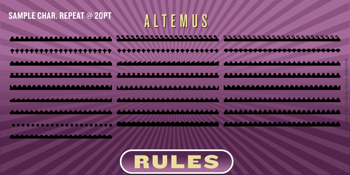 Altemus Rules