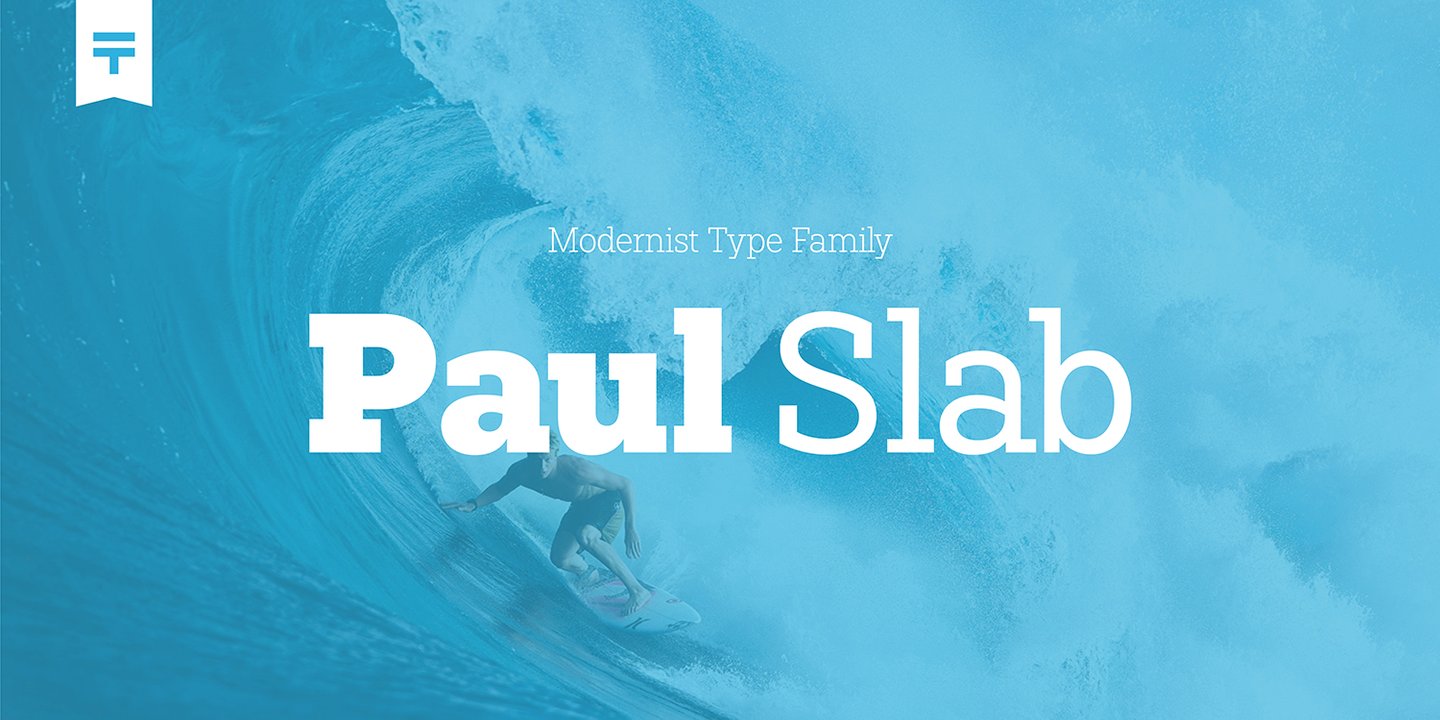 Image of Paul Slab Ultra Light Font