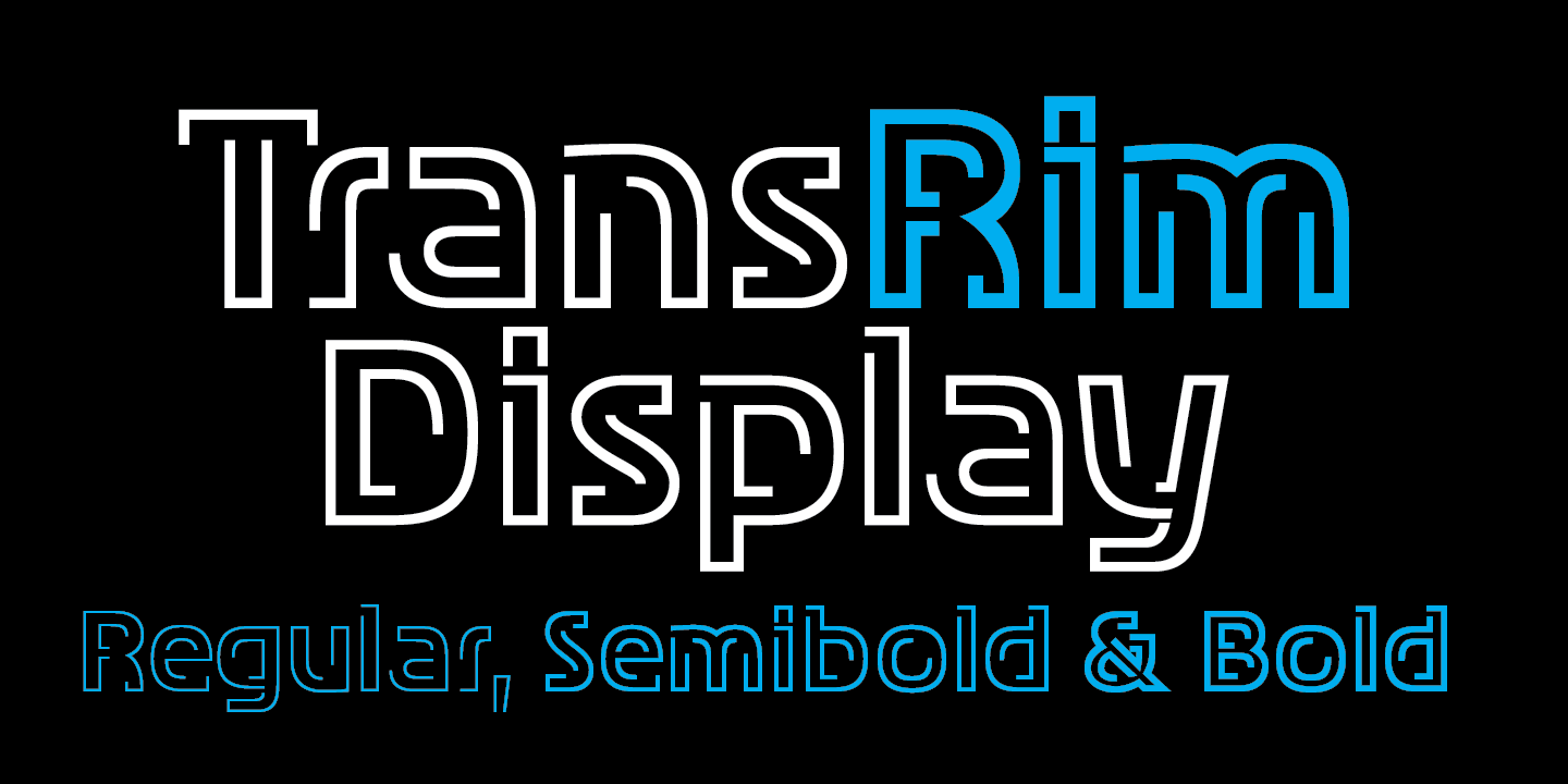 TransRim Display Regular