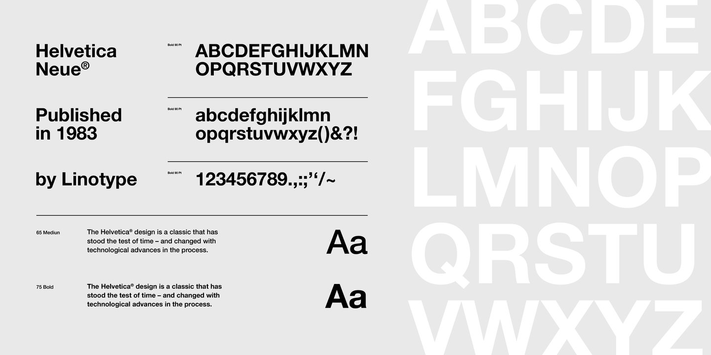 Neue Helvetica®