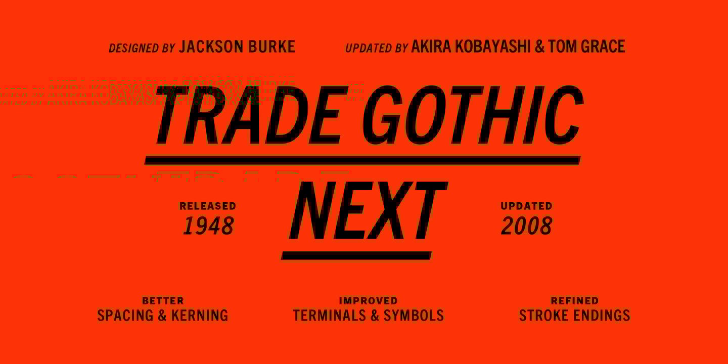 Trade Gothic® Next