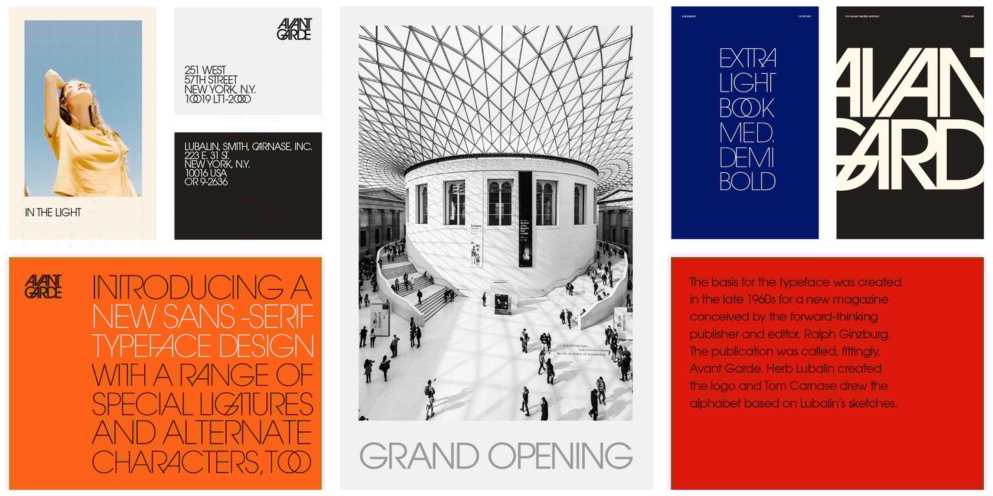 ITC Avant Garde Gothic®