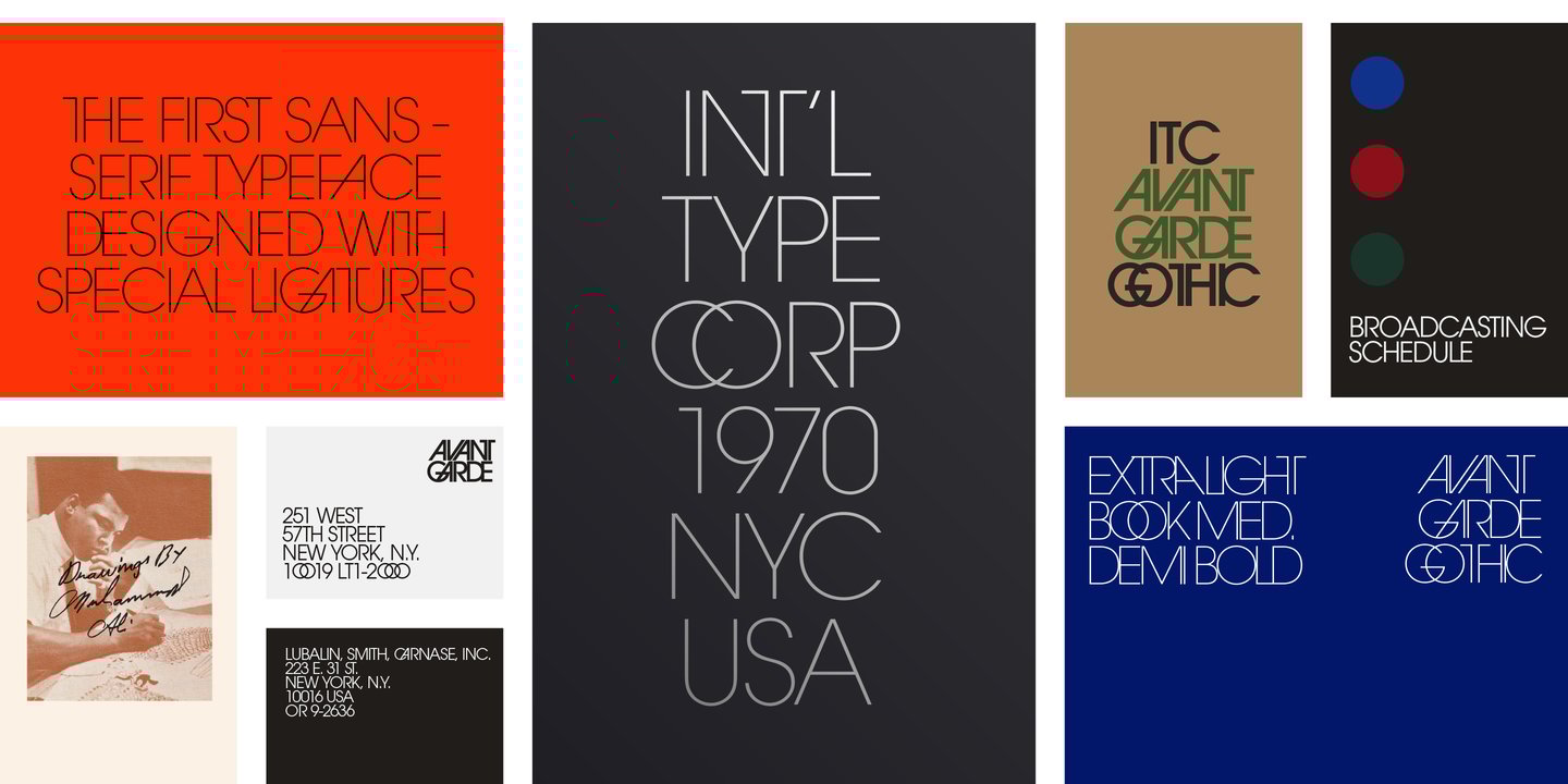 ITC Avant Garde Gothic®