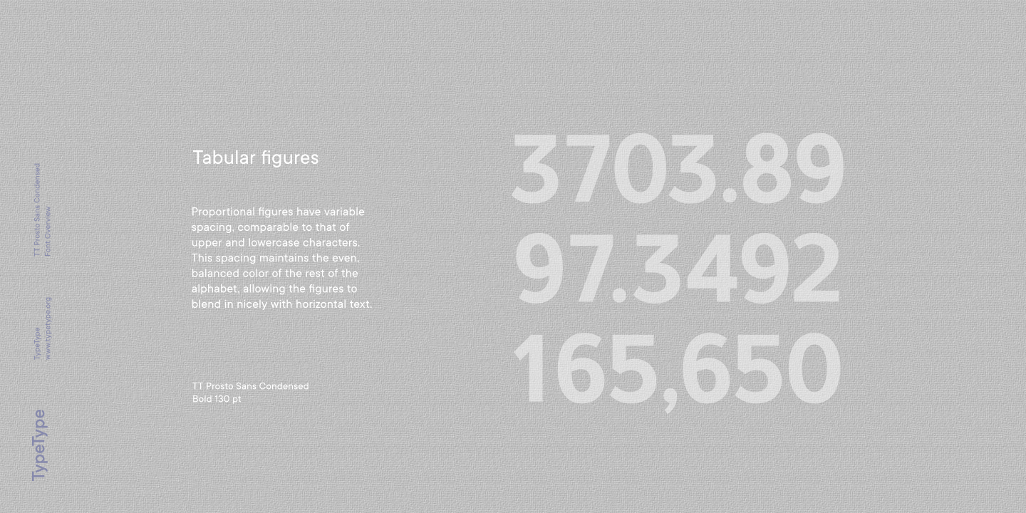 TT Prosto Sans Condensed