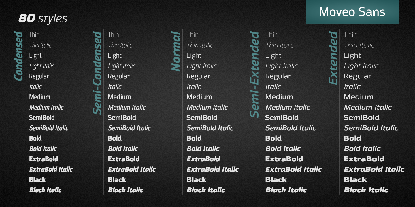 Moveo Sans