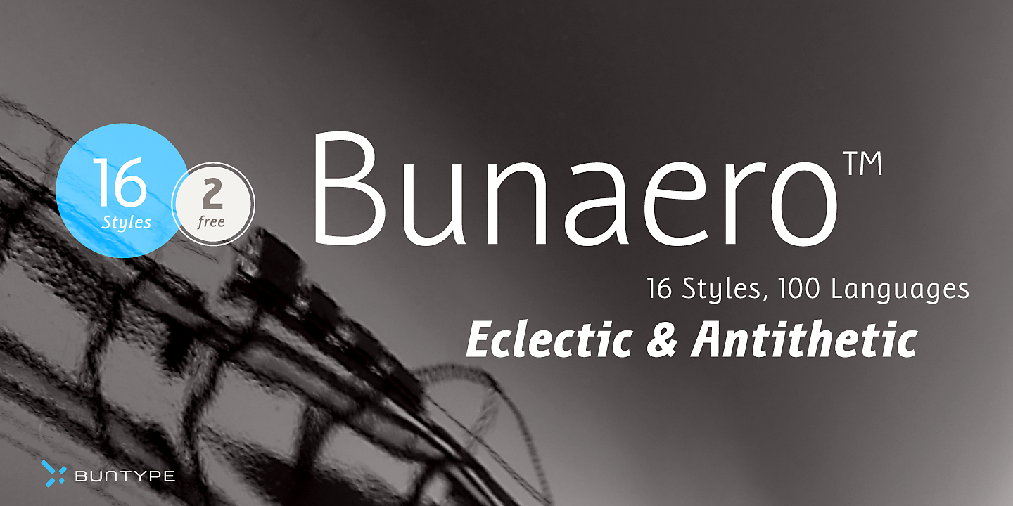 Image of Bunaero Font