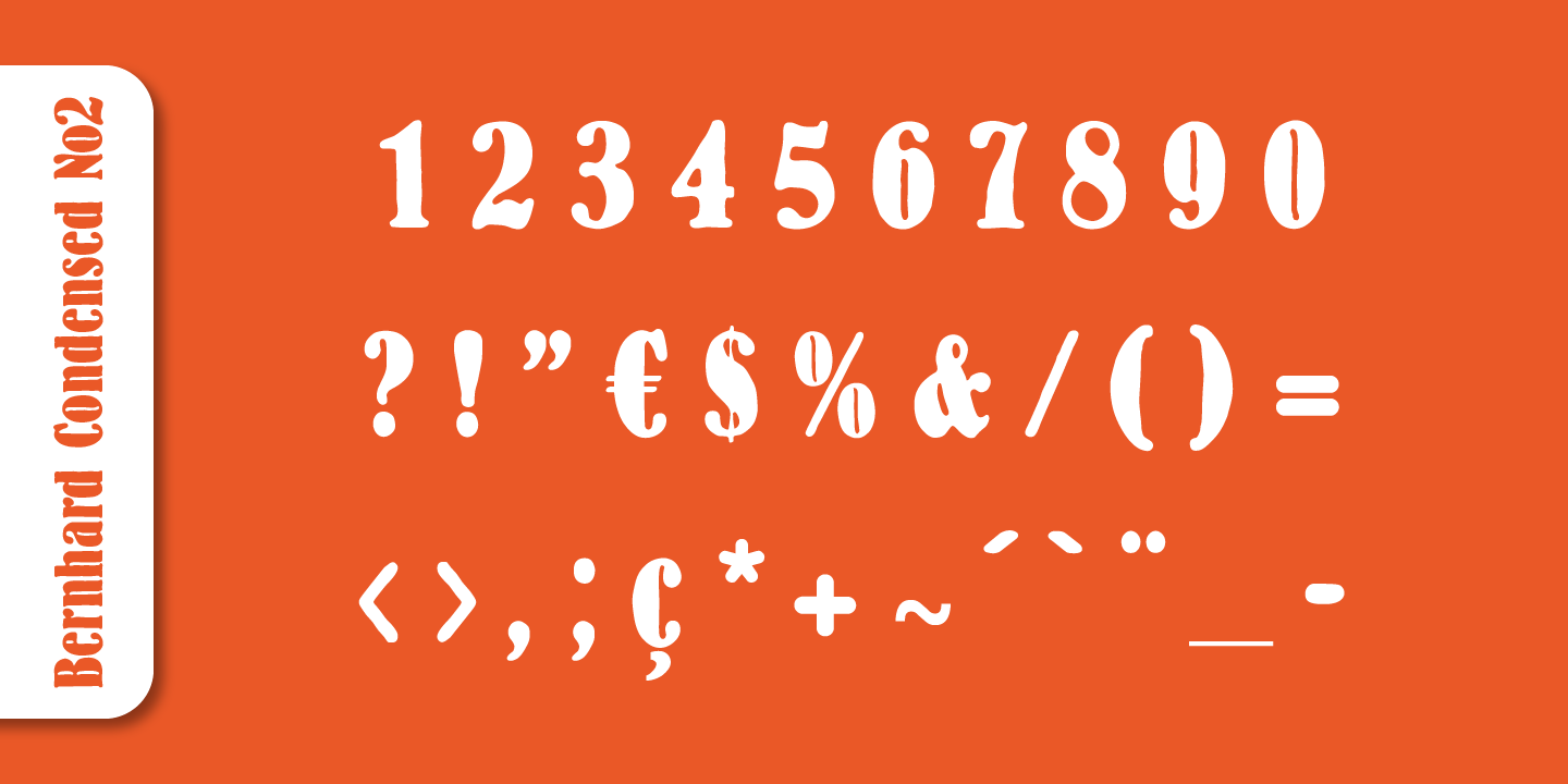 Bernhard Condensed No2
