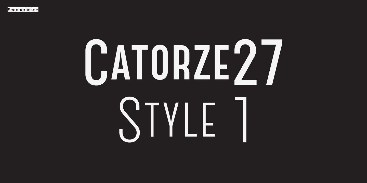 Catorze27 Style 1™