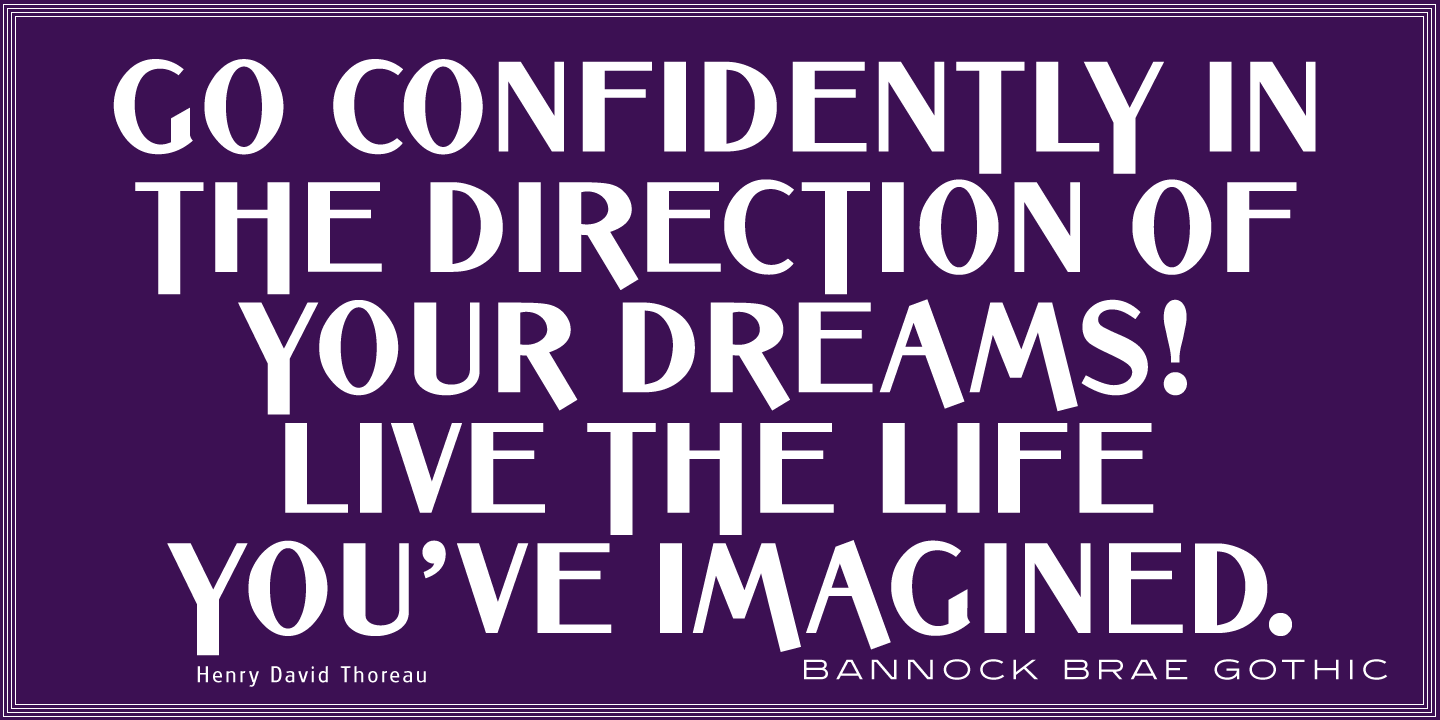 Bannock Brae Gothic™