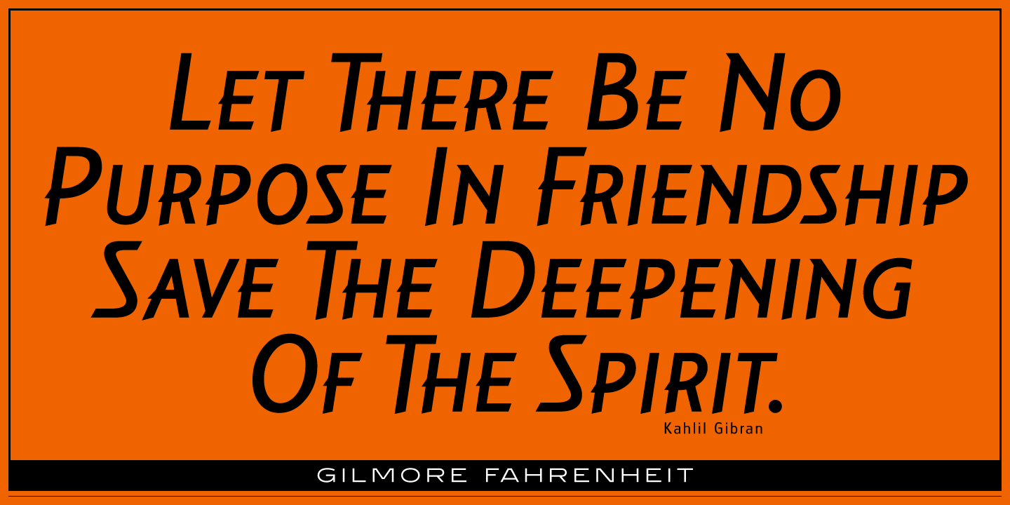 Gilmore Fahrenheit™