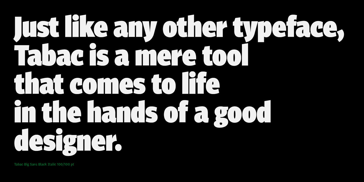 Tabac Big Sans