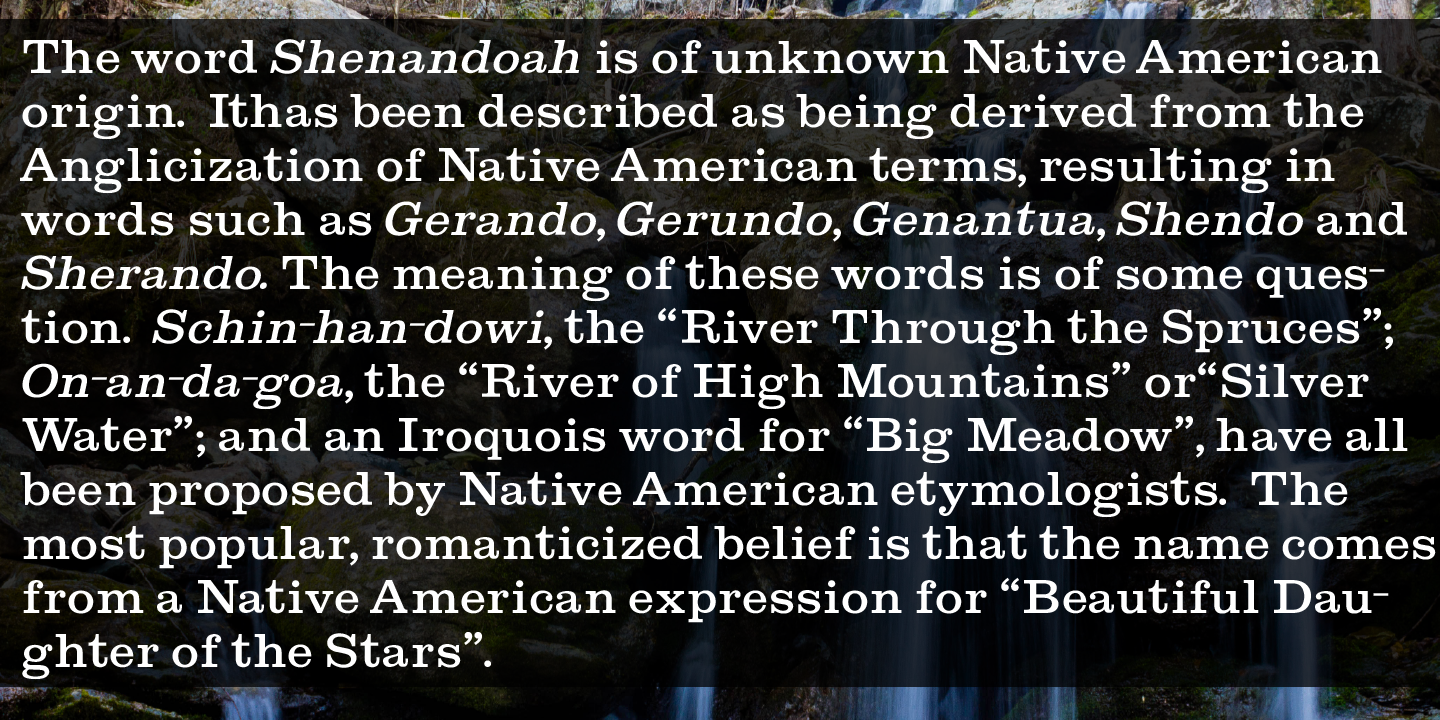 Shenandoah Clarendon