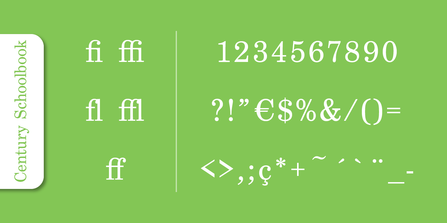 Century Schoolbook Pro