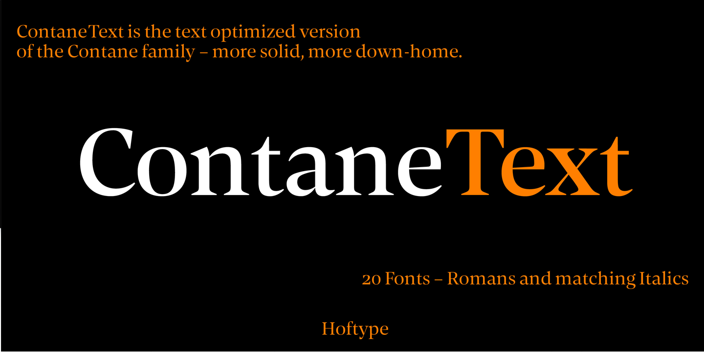 Contane Text