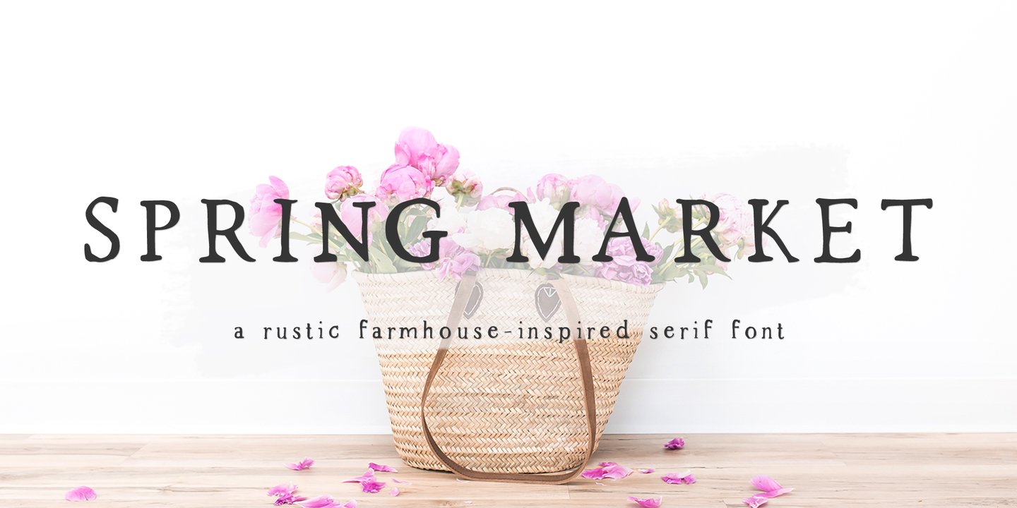 Image of Spring Market Serif Regular Font