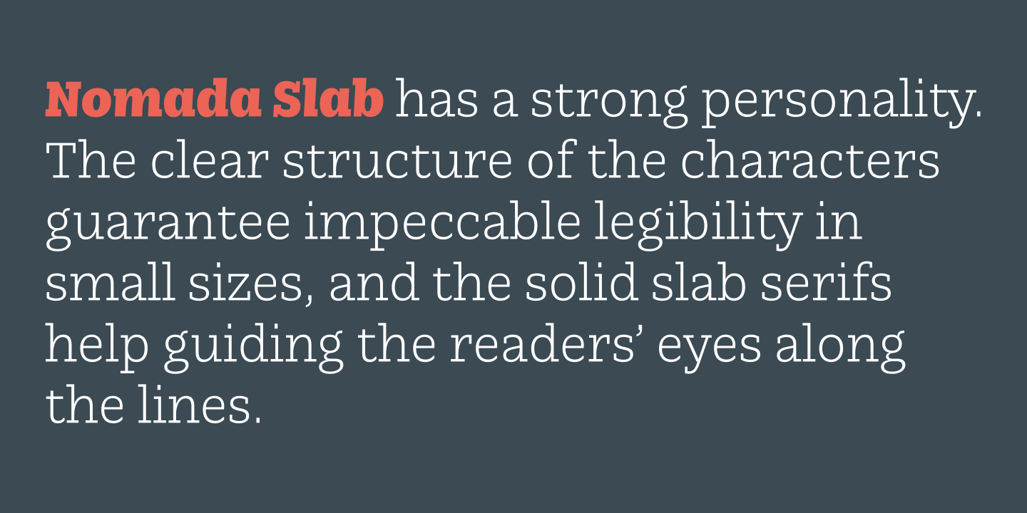 Nomada Slab