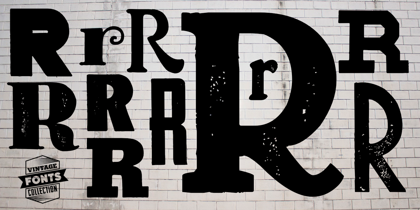 Vintage Fonts Collection