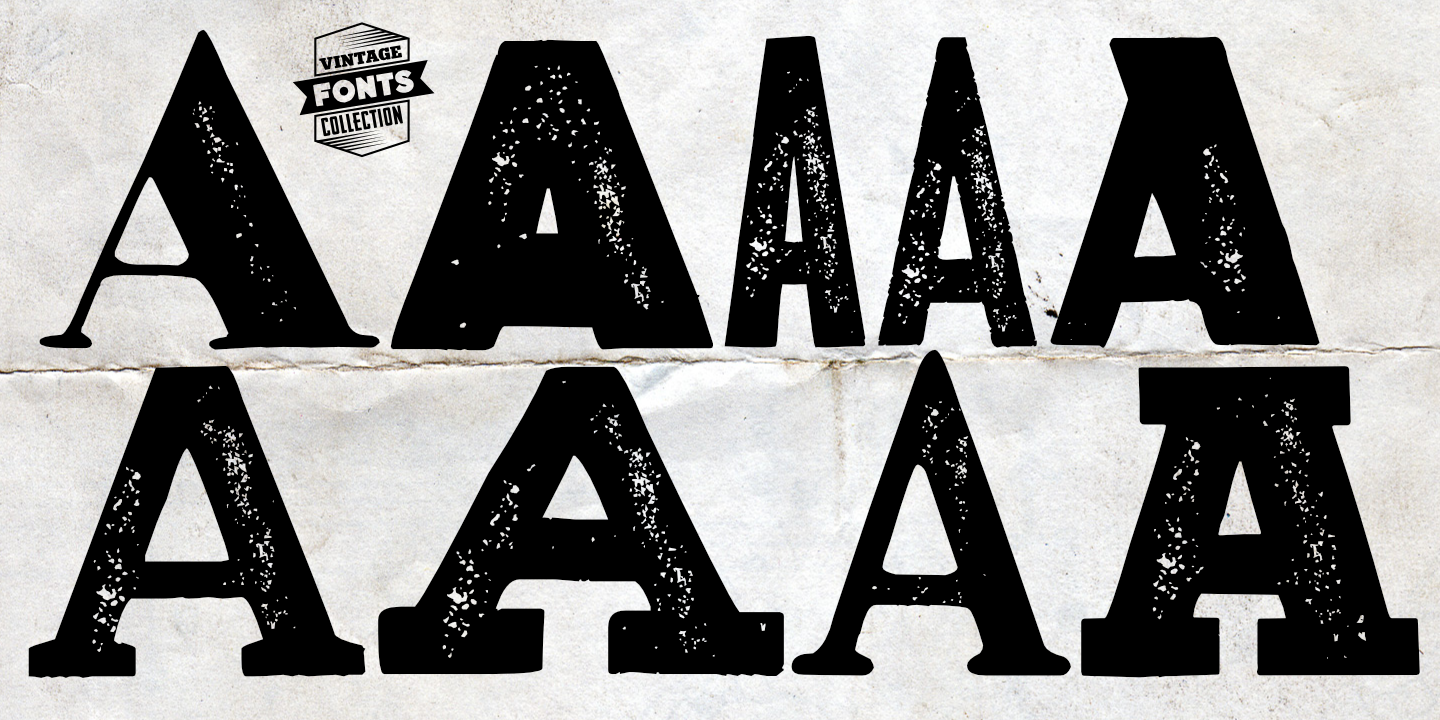 Vintage Fonts Collection