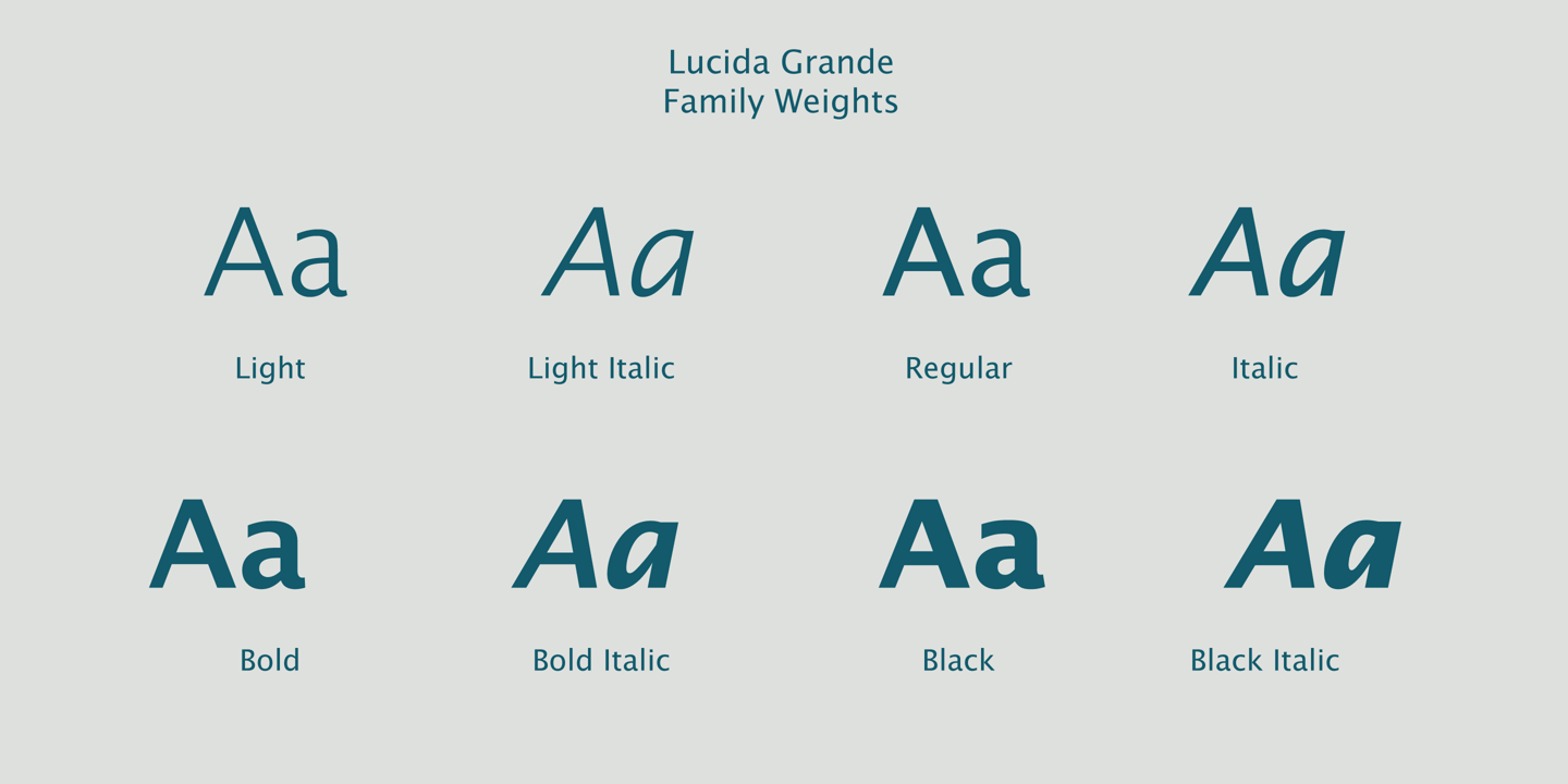 Lucida Grande