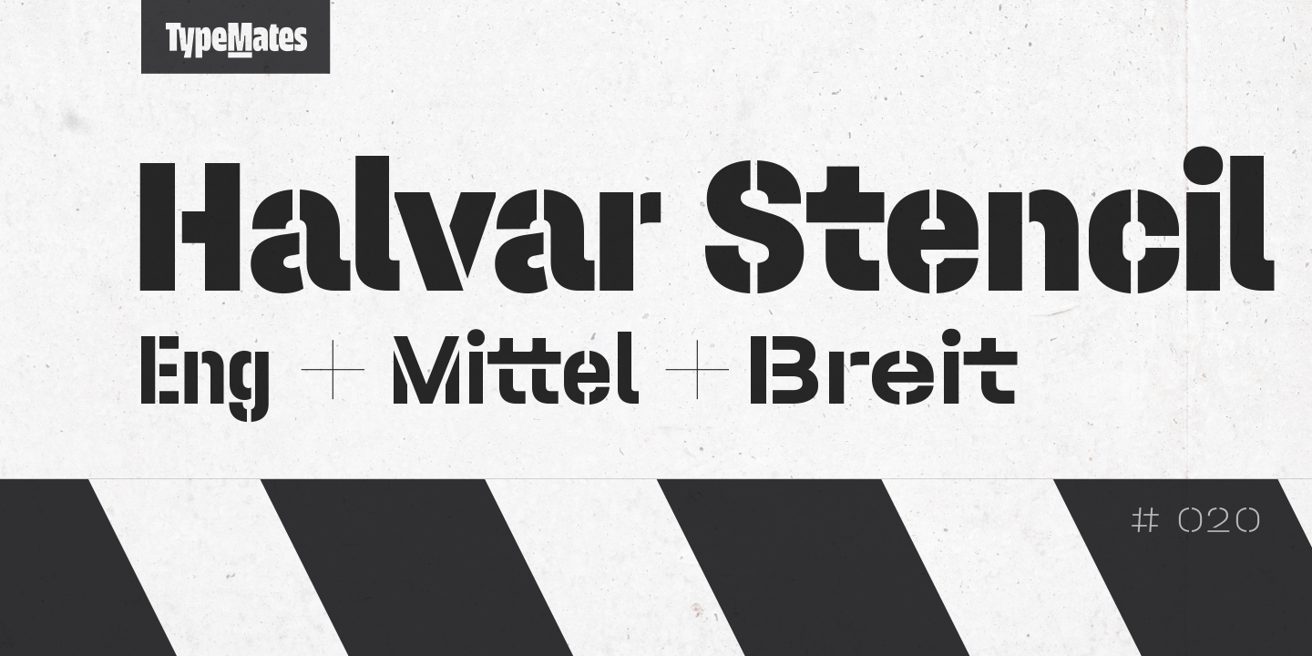 Halvar Stencil
