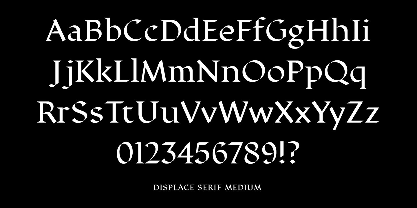 Displace Serif