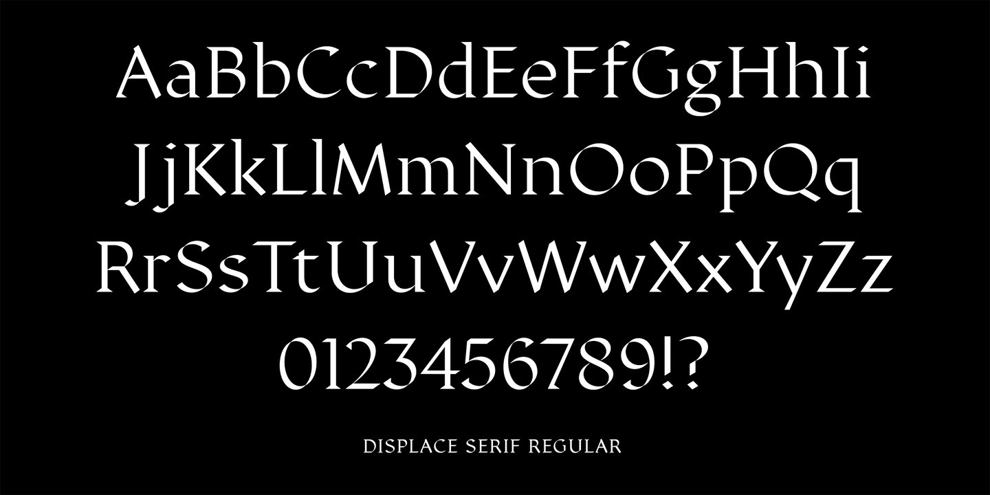 Displace Serif
