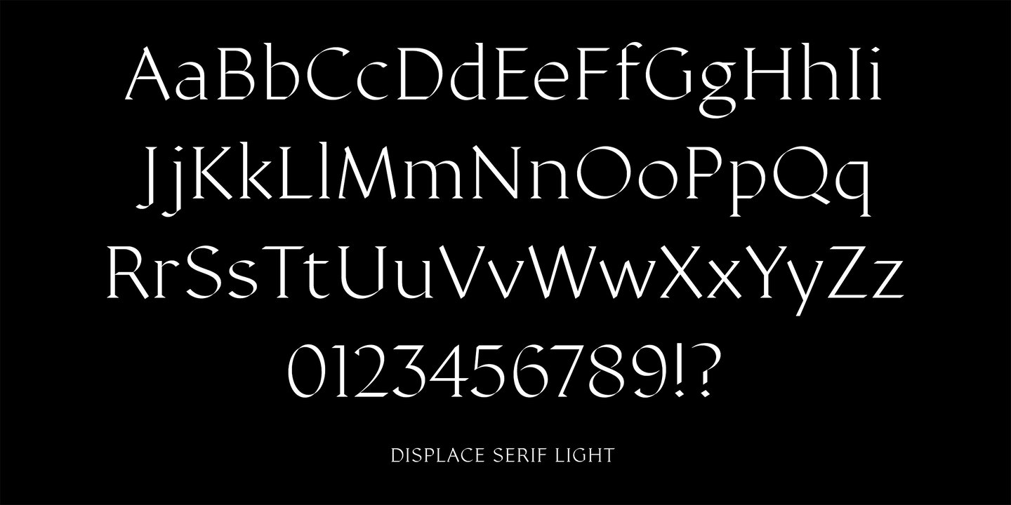 Displace Serif
