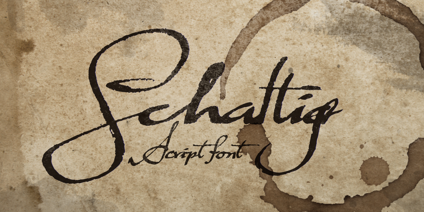 Image of Schattig Font