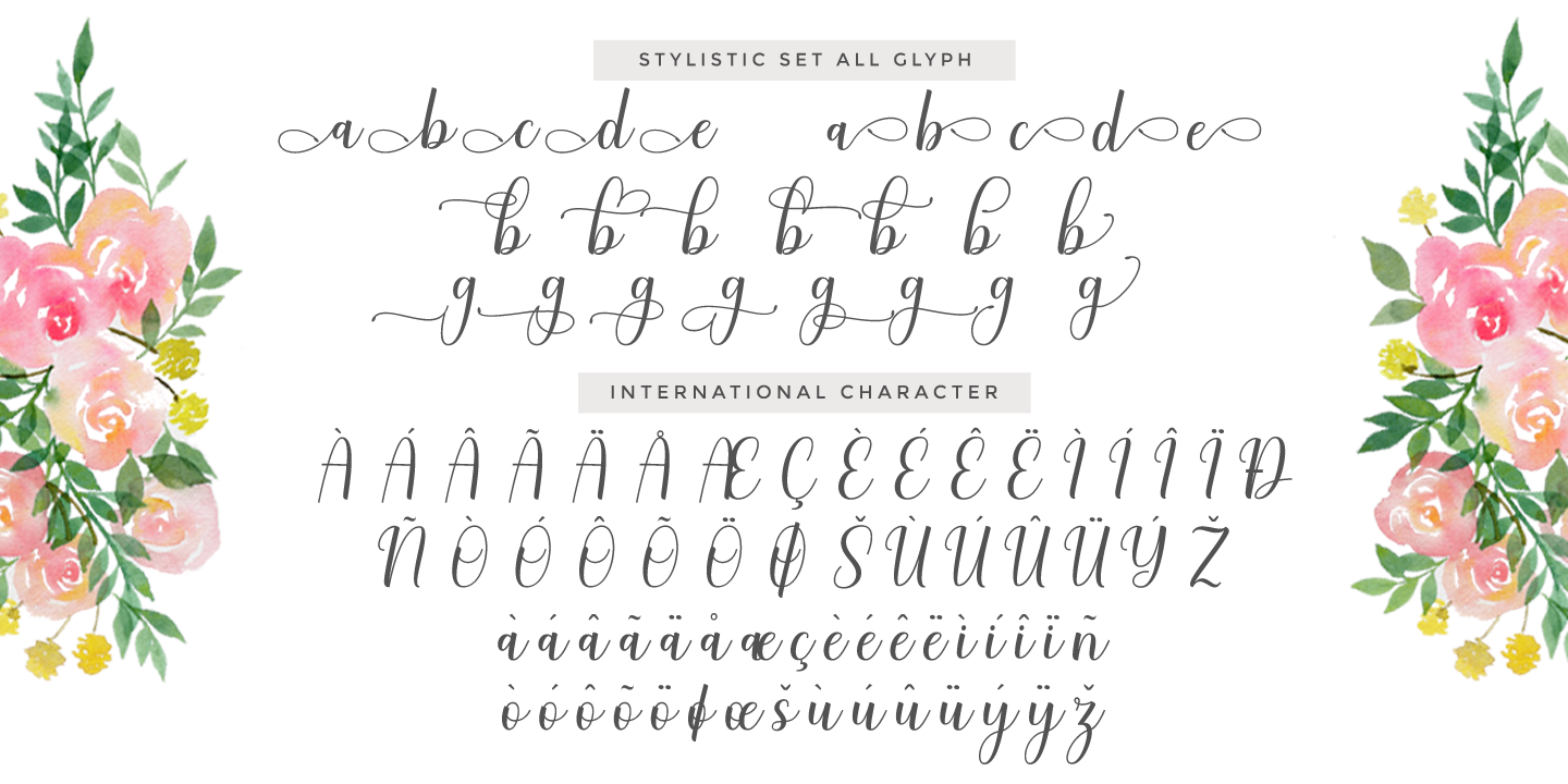 Image of Charliez Script Regular font