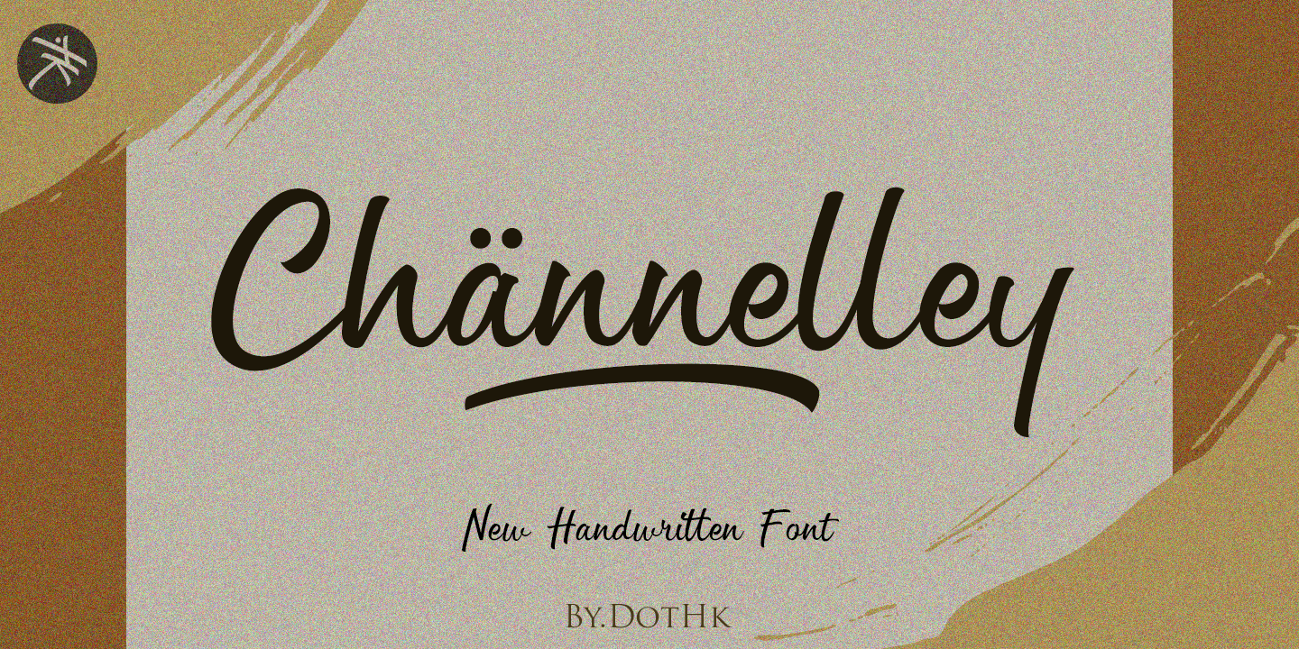 Image of Channelley Script Regular font