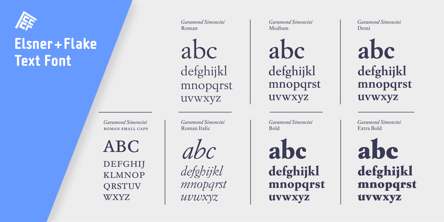 Garamond Simoncini EF™