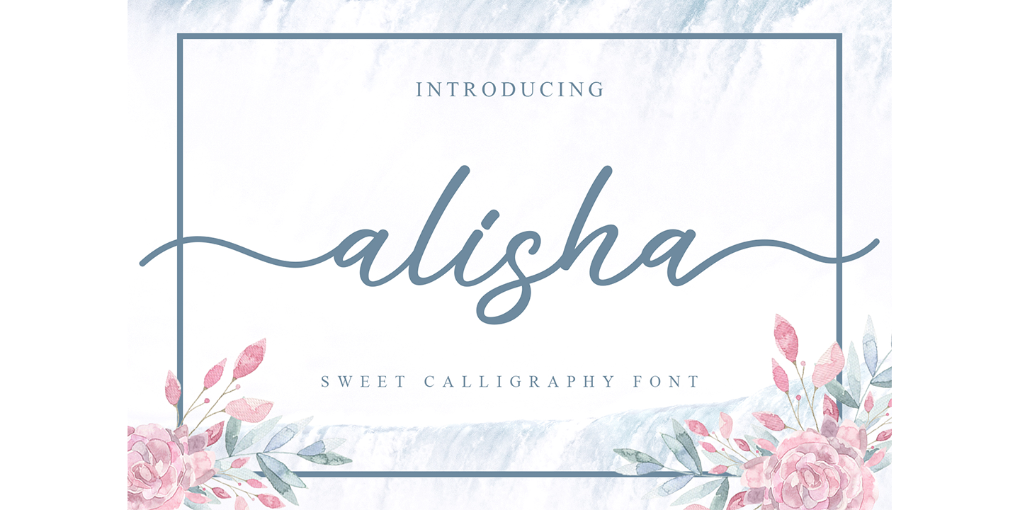 Image of Alisha Regular Font