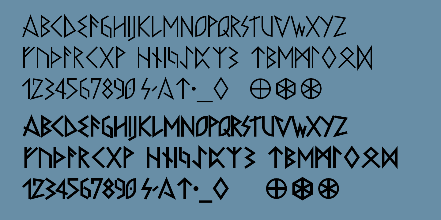 Faux Runic