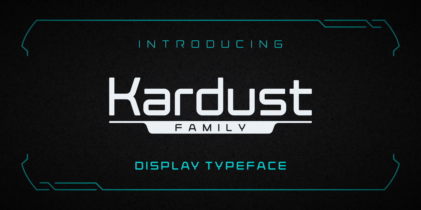 Image of Kardust Light Font