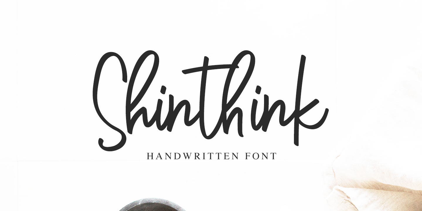 Image of Shinthink Font