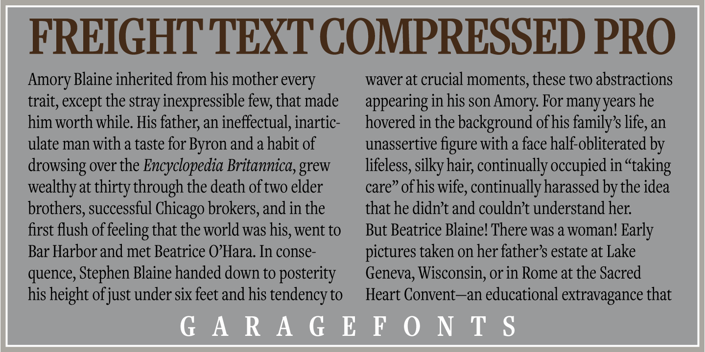 Freight Text Cmp Pro