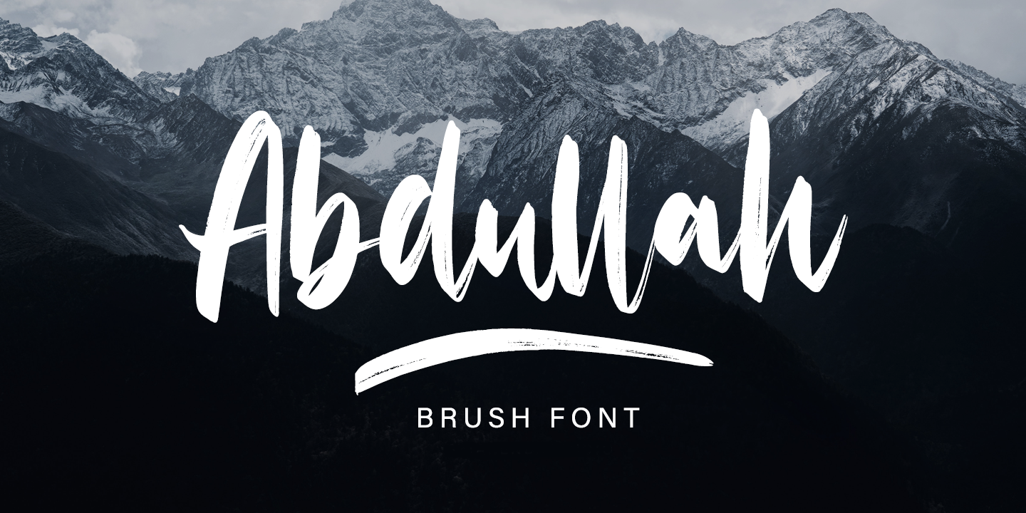 Image of Abdullah Regular Font
