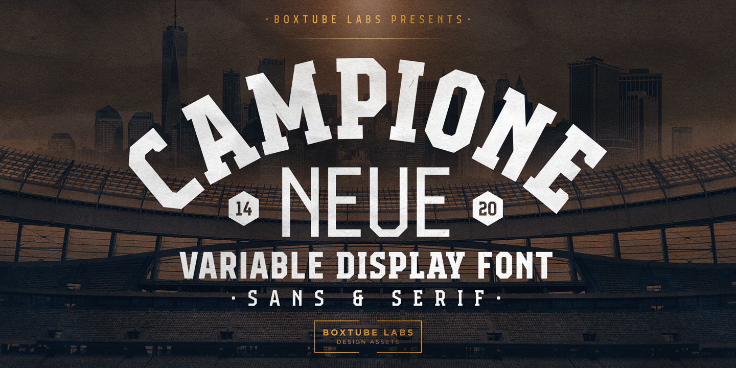 Image of Campione Neue Font