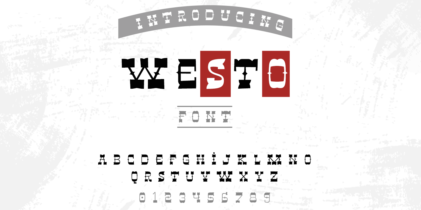 Image of Westo Regular Font