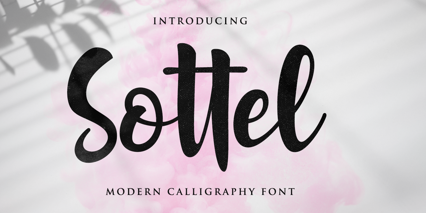 Image of Sottel Regular Font