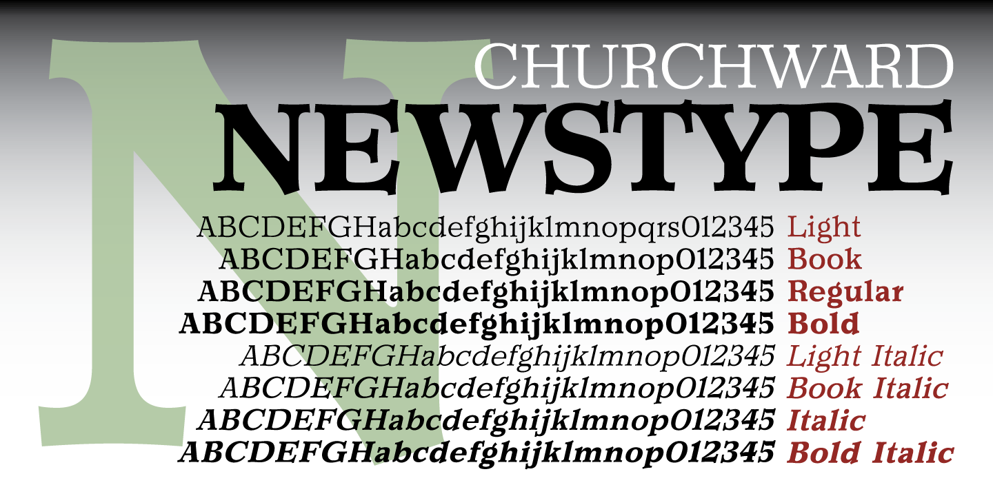 Churchward Newstype™