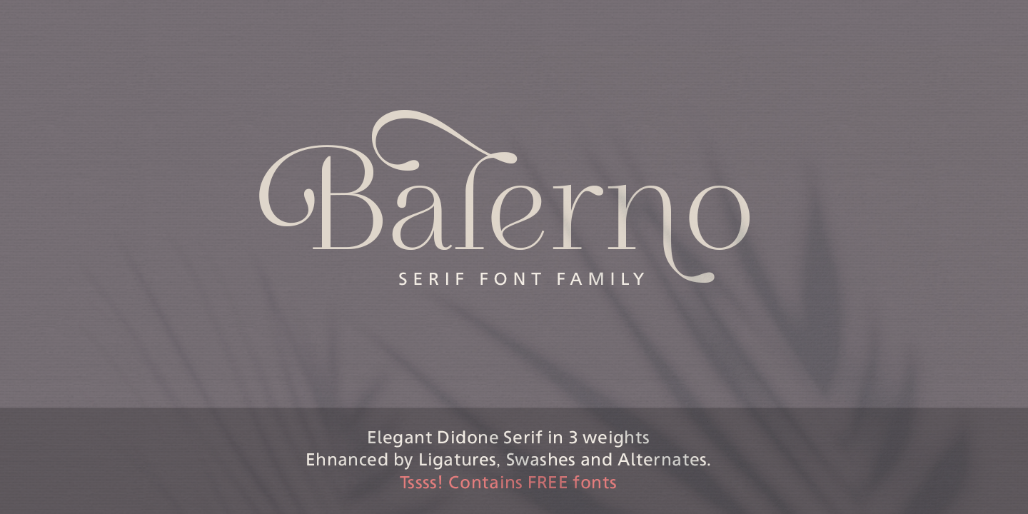 Balerno Serif