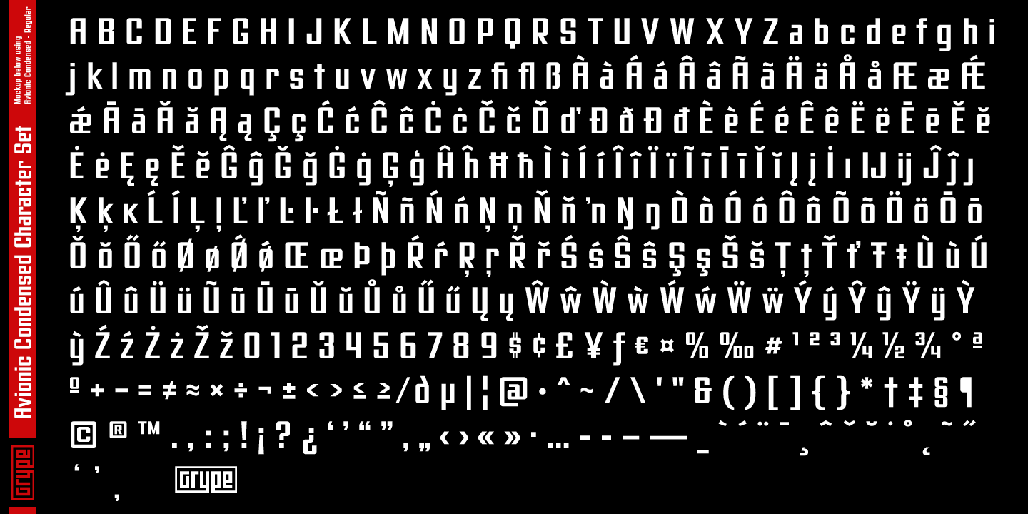 Grype Myfonts