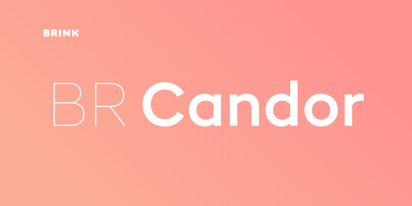 Image of BR Candor Thin Font